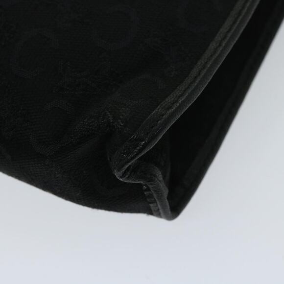 CELINE C Macadam Canvas Clutch Bag Black - Picture 10 of 16